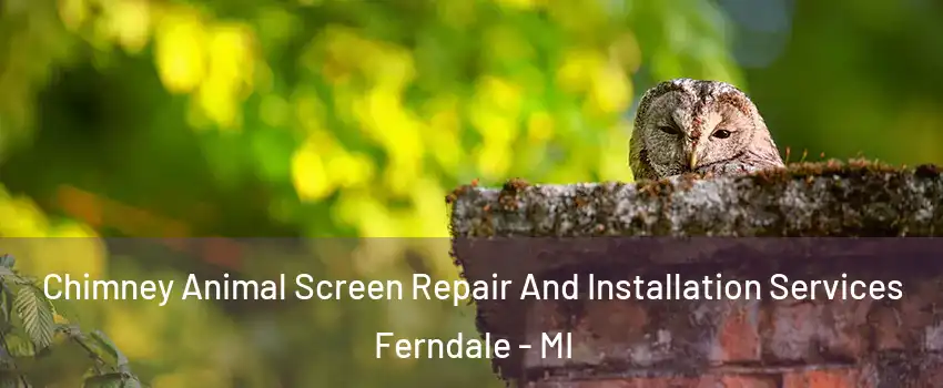  Chimney Animal Screen Repair And Installation Services Ferndale - MI
