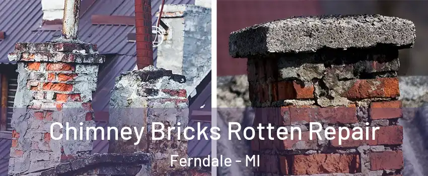  Chimney Bricks Rotten Repair Ferndale - MI