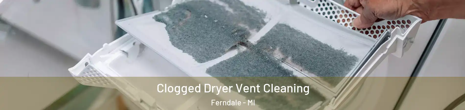  Clogged Dryer Vent Cleaning Ferndale - MI