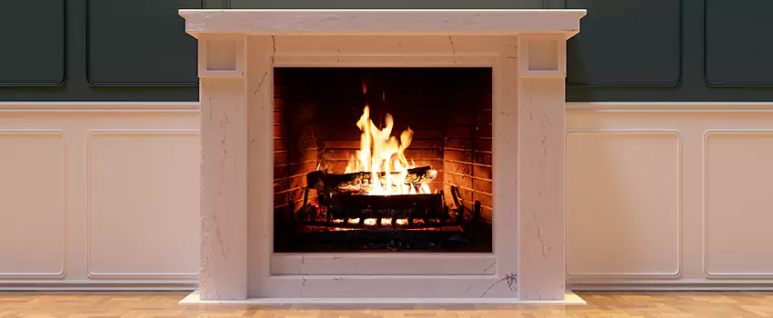 Decorative Electric Fireplace Installation in Ferndale, Michigan