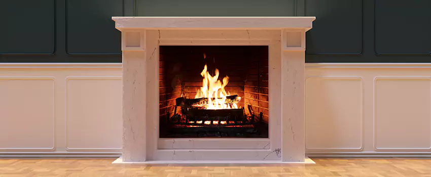 Open Flame Wood-Burning Fireplace Installation Services in Ferndale, Michigan