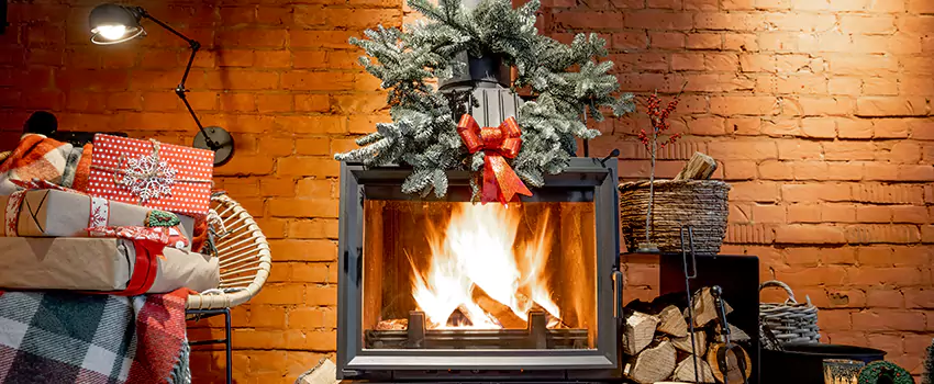 Travis Industries Linear Gas Fireplace Installation in Ferndale, Michigan