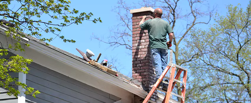 Vinyl and PVC Chimney Flashing Installation in Ferndale, MI