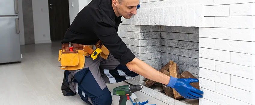 Fireplace Damaged Damper Frame Repair Services in Ferndale, Michigan