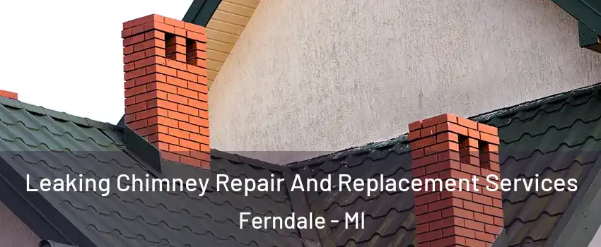  Leaking Chimney Repair And Replacement Services Ferndale - MI